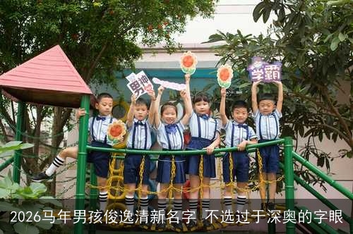 2026马年男孩俊逸清新名字 不选过于深奥的字眼 2026马年男孩俊逸清新名字 不选过于深奥的字眼