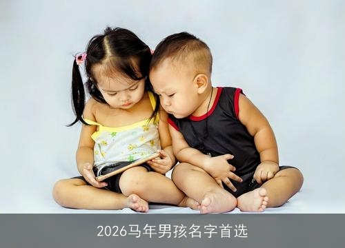 2026马年男孩名字首选 2026马年男孩名字首选