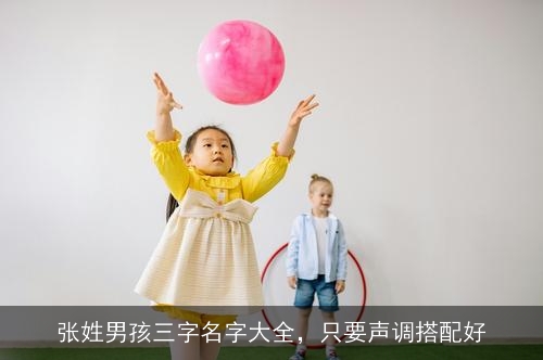 张姓男孩三字名字大全,只要声调搭配好 张姓男孩三字名字大全,只要声调搭配好