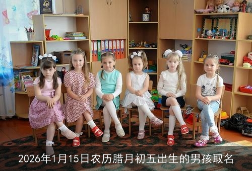 2026年1月15日农历腊月初五出生的男孩取名 2026年1月15日农历腊月初五出生的男孩取名