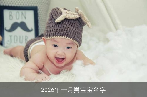 2026年十月男宝宝名字 2026年十月男宝宝名字