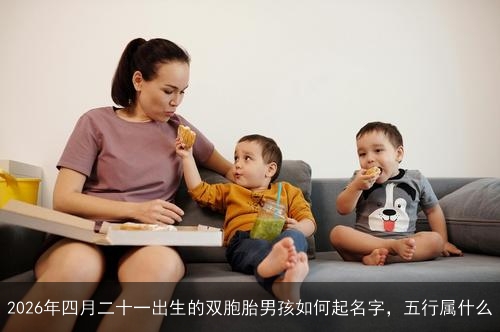 2026年四月二十一出生的双胞胎男孩如何起名字,五行属什么 2026年四月二十一出生的双胞胎男孩如何起名字,五行属什么