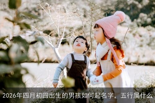 2026年四月初四出生的男孩如何起名字,五行属什么 2026年四月初四出生的男孩如何起名字,五行属什么