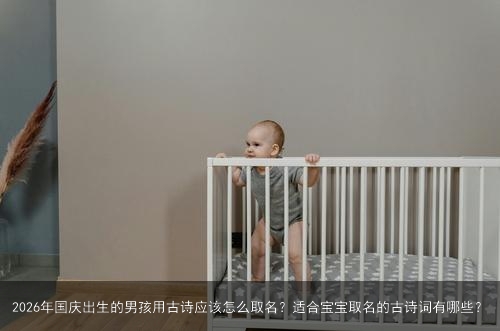 2026年国庆出生的男孩用古诗应该怎么取名?适合宝宝取名的古诗词有哪些? 2026年国庆出生的男孩用古诗应该怎么取名?适合宝宝取名的古诗词有哪些?