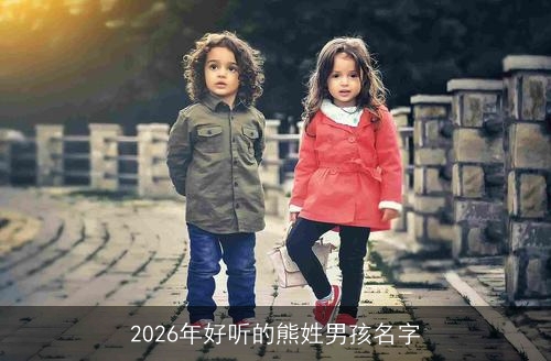 2026年好听的熊姓男孩名字 2026年好听的熊姓男孩名字