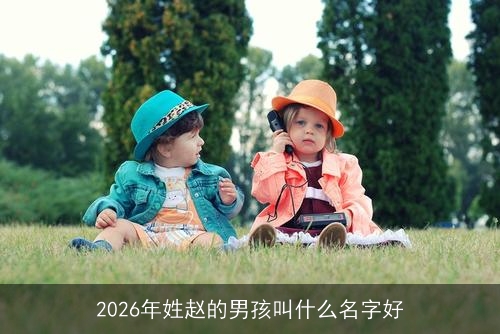 2026年姓赵的男孩叫什么名字好 2026年姓赵的男孩叫什么名字好