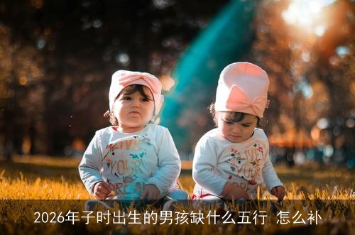 2026年子时出生的男孩缺什么五行 怎么补 2026年子时出生的男孩缺什么五行 怎么补