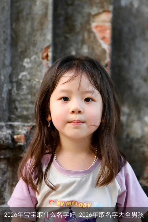 2026年宝宝取什么名字好 2026年取名字大全男孩 2026年宝宝取什么名字好 2026年取名字大全男孩