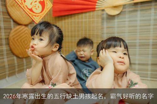 2026年寒露出生的五行缺土男孩起名,霸气好听的名字 2026年寒露出生的五行缺土男孩起名,霸气好听的名字
