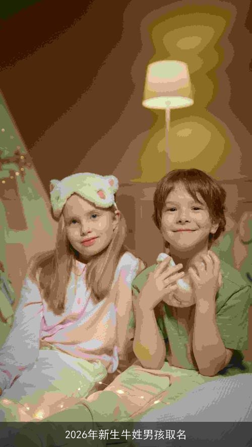 2026年新生牛姓男孩取名 2026年新生牛姓男孩取名