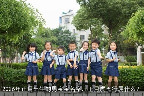 2026年正月出生的男宝宝名字,正月虎五行属什么? 2026年正月出生的男宝宝名字,正月虎五行属什么?
