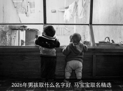 2026年男孩取什么名字好 马宝宝取名精选 2026年男孩取什么名字好 马宝宝取名精选