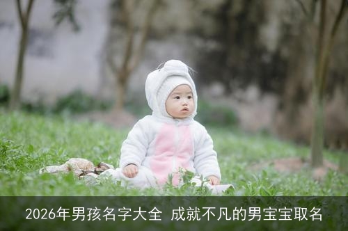 2026年男孩名字大全 成就不凡的男宝宝取名 2026年男孩名字大全 成就不凡的男宝宝取名