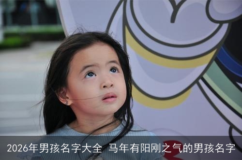 2026年男孩名字大全 马年有阳刚之气的男孩名字 2026年男孩名字大全 马年有阳刚之气的男孩名字