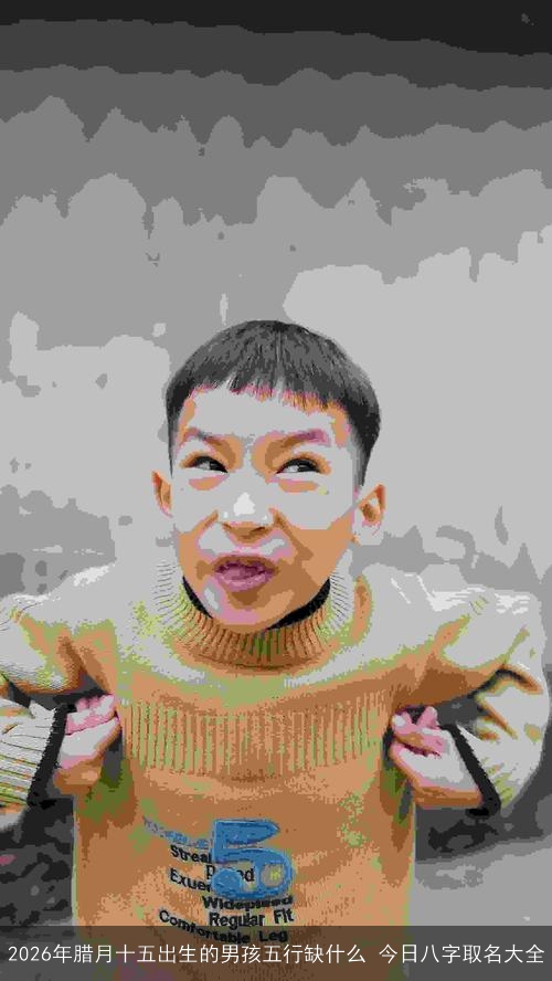 2026年腊月十五出生的男孩五行缺什么 今日八字取名大全 2026年腊月十五出生的男孩五行缺什么 今日八字取名大全