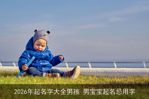 2026年起名字大全男孩 男宝宝起名忌用字 2026年起名字大全男孩 男宝宝起名忌用字
