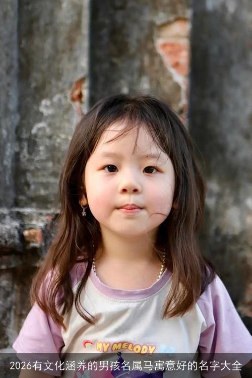 2026有文化涵养的男孩名属马寓意好的名字大全 2026有文化涵养的男孩名属马寓意好的名字大全