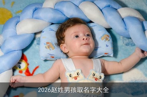 2026赵姓男孩取名字大全 2026赵姓男孩取名字大全