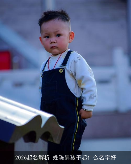 2026起名解析 姓陈男孩子起什么名字好 2026起名解析 姓陈男孩子起什么名字好