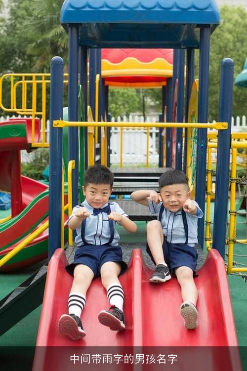 中间带雨字的男孩名字 中间带雨字的男孩名字