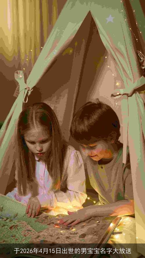 于2026年4月15日出世的男宝宝名字大放送 于2026年4月15日出世的男宝宝名字大放送