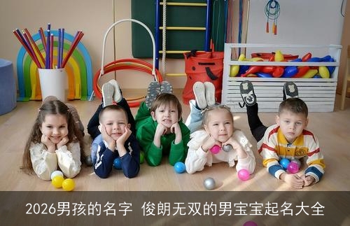 2026男孩的名字 俊朗无双的男宝宝起名大全 2026男孩的名字 俊朗无双的男宝宝起名大全