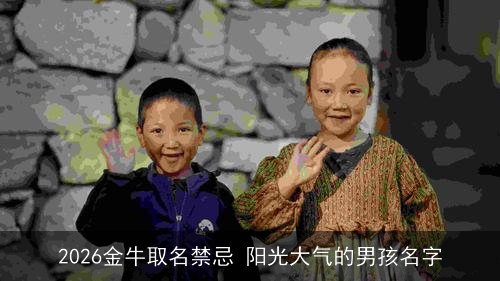 2026金牛取名禁忌 阳光大气的男孩名字 2026金牛取名禁忌 阳光大气的男孩名字