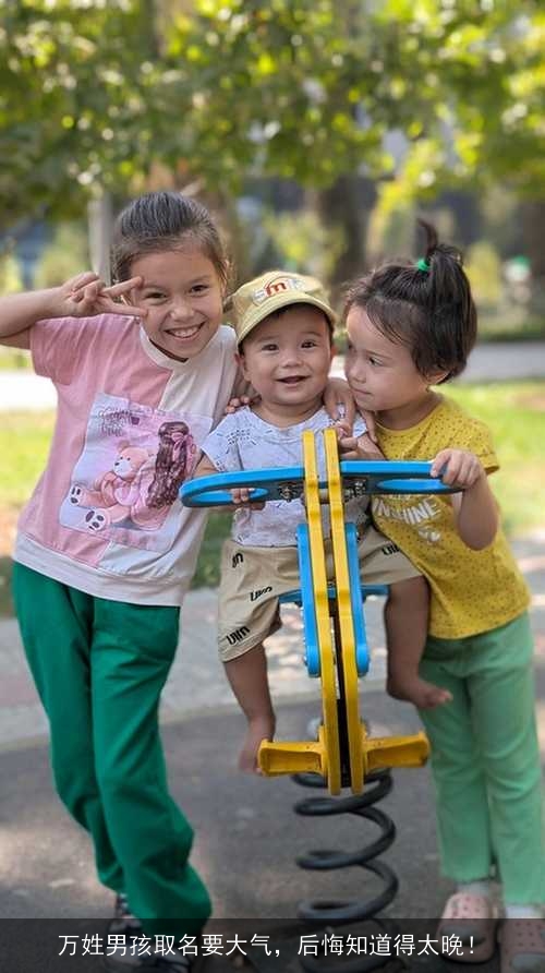 万姓男孩取名要大气,后悔知道得太晚! 万姓男孩取名要大气,后悔知道得太晚!