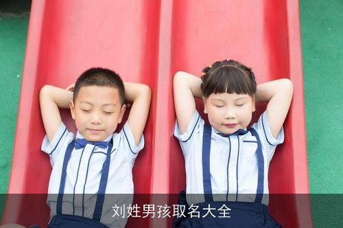 刘姓男孩取名大全 刘姓男孩取名大全