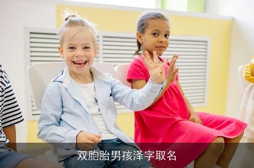 双胞胎男孩泽字取名 双胞胎男孩泽字取名