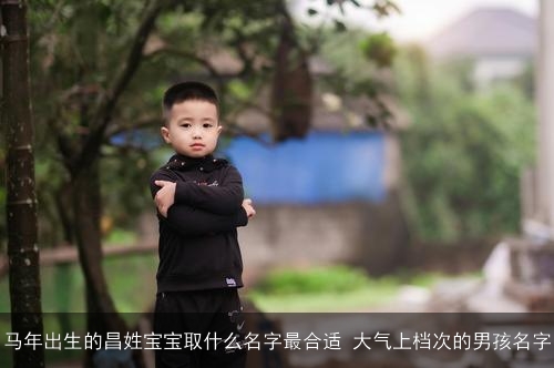 马年出生的昌姓宝宝取什么名字最合适 大气上档次的男孩名字 马年出生的昌姓宝宝取什么名字最合适 大气上档次的男孩名字