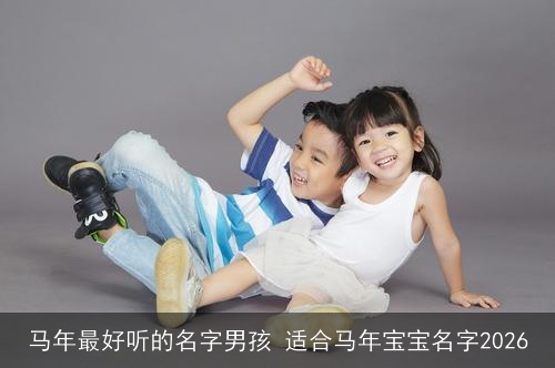 马年最好听的名字男孩 适合马年宝宝名字2026 马年最好听的名字男孩 适合马年宝宝名字2026