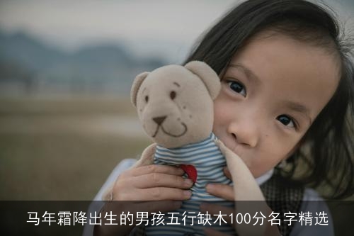 马年霜降出生的男孩五行缺木100分名字精选 马年霜降出生的男孩五行缺木100分名字精选