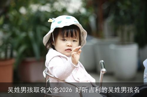 吴姓男孩取名大全2026 好听吉利的吴姓男孩名 吴姓男孩取名大全2026 好听吉利的吴姓男孩名