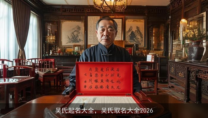 吴氏起名大全,吴氏取名大全2026 吴氏起名大全,吴氏取名大全2026