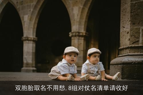 双胞胎取名不用愁,8组对仗名清单请收好 双胞胎取名不用愁,8组对仗名清单请收好