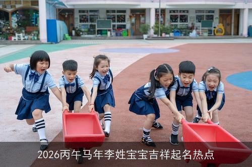 2026丙午马年李姓宝宝吉祥起名热点 2026丙午马年李姓宝宝吉祥起名热点