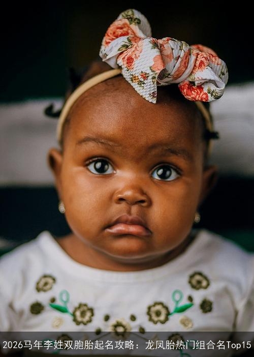 2026马年李姓双胞胎起名攻略:龙凤胎热门组合名Top15 2026马年李姓双胞胎起名攻略:龙凤胎热门组合名Top15