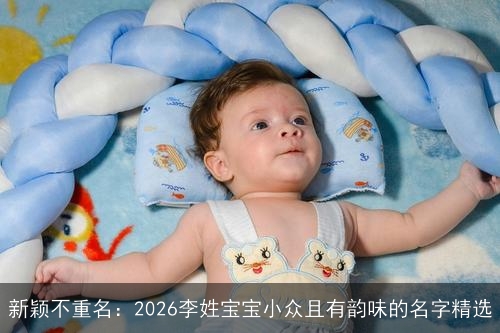 新颖不重名:2026李姓宝宝小众且有韵味的名字精选 新颖不重名:2026李姓宝宝小众且有韵味的名字精选