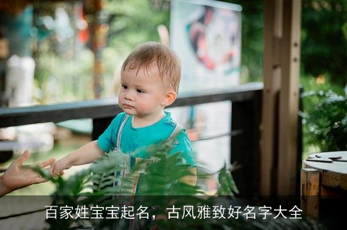 百家姓宝宝起名，古风雅致好名字大全