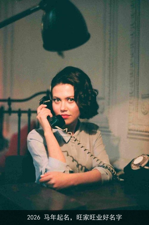 2026 马年起名，旺家旺业好名字
