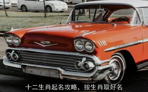 十二生肖起名攻略，按生肖取好名