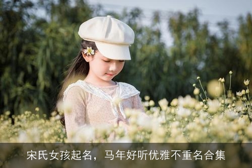 宋氏女孩起名，马年好听优雅不重名合集