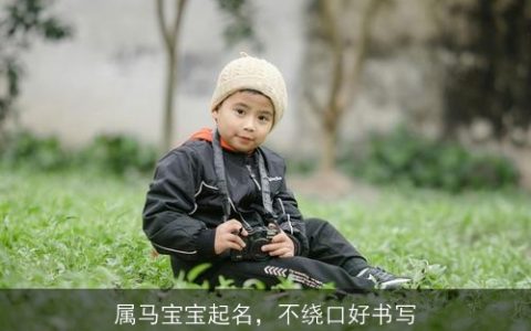 属马宝宝起名，不绕口好书写