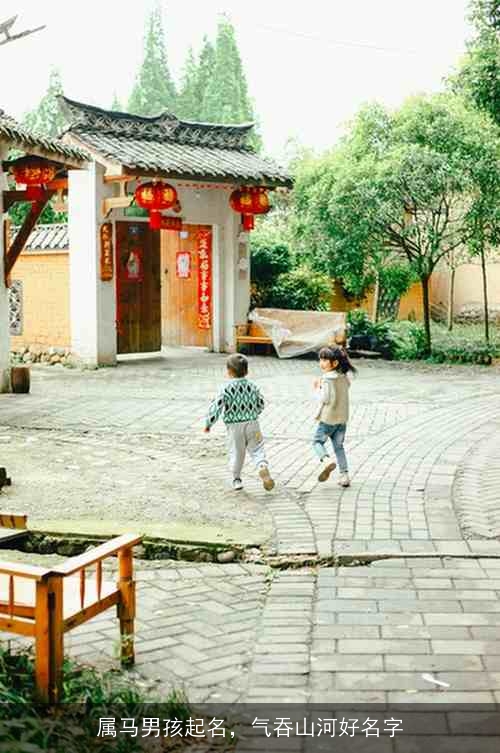 属马男孩起名，气吞山河好名字