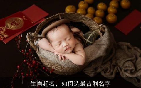 生肖起名，如何选最吉利名字