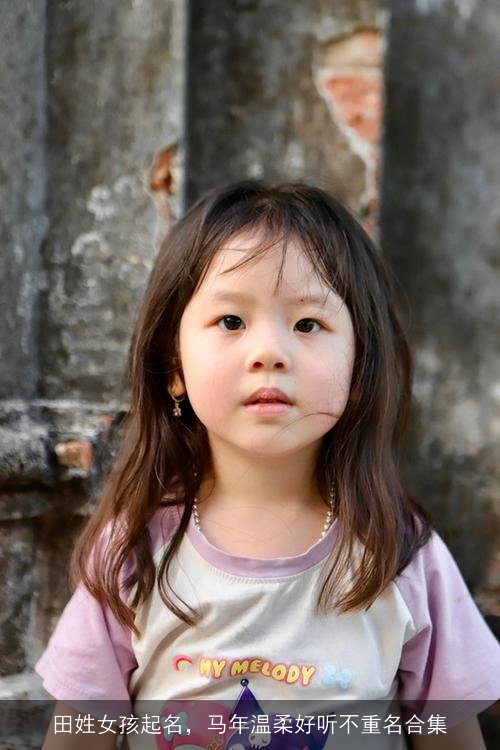 田姓女孩起名，马年温柔好听不重名合集