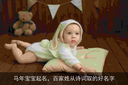 马年宝宝起名，百家姓从诗词取的好名字