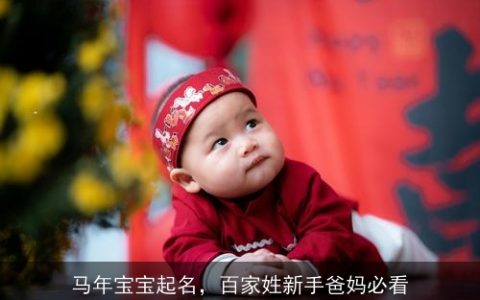 马年宝宝起名，百家姓新手爸妈必看