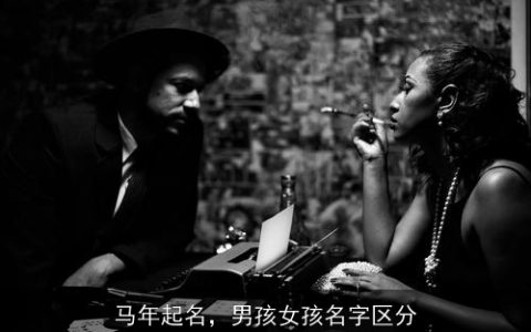 马年起名，男孩女孩名字区分